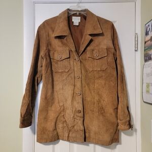 Willi Smith suede shirt jacket